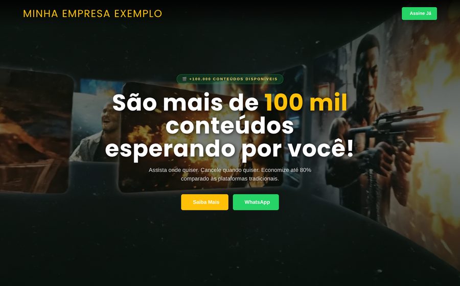 Prévia do tema Verde Tropical